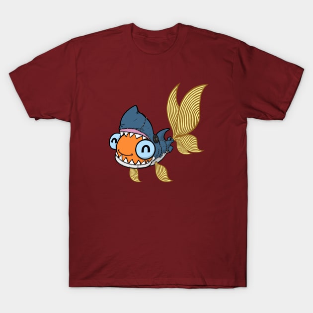 Goldishark T-Shirt by joehavasy